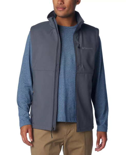 Men's Ascender Full-Zip Soft Shell Vest Graphite - 1