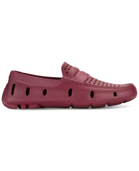 Men's Atlas Perforated Driver, Created for Modazone Burgundy - 7