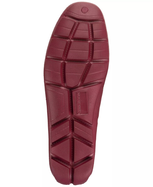 Men's Atlas Perforated Driver, Created for Modazone Burgundy - 10