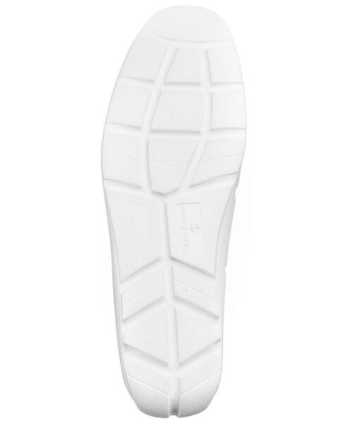 Men's Atlas Perforated Driver, Created for Modazone White - 10