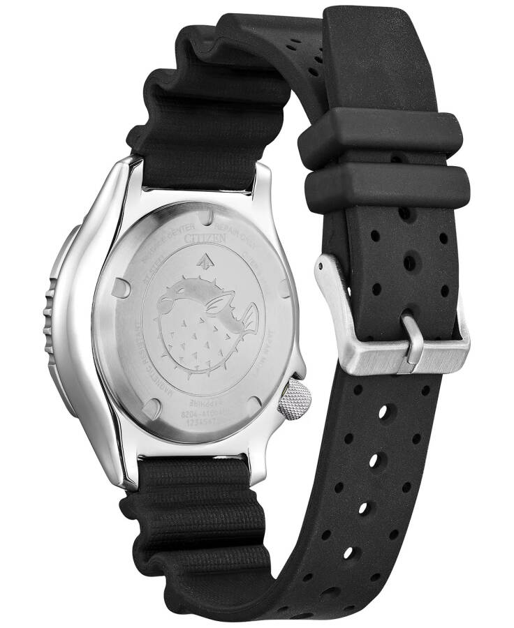 Men's Automatic Promaster Black Strap Watch 45mm Black - 3