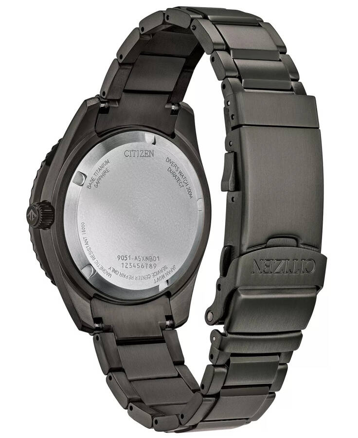 Men's Automatic Promaster Black Titanium Bracelet Watch 42mm Black - 3