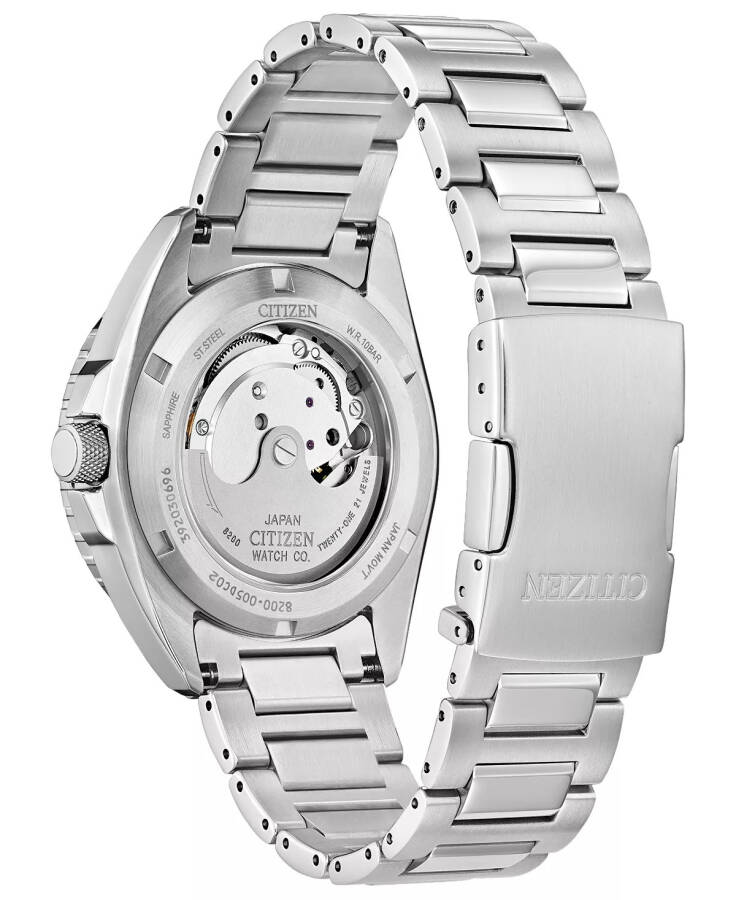 Men's Automatic Sport Luxury Stainless Steel Bracelet Watch 42mm Silver-tone - 1