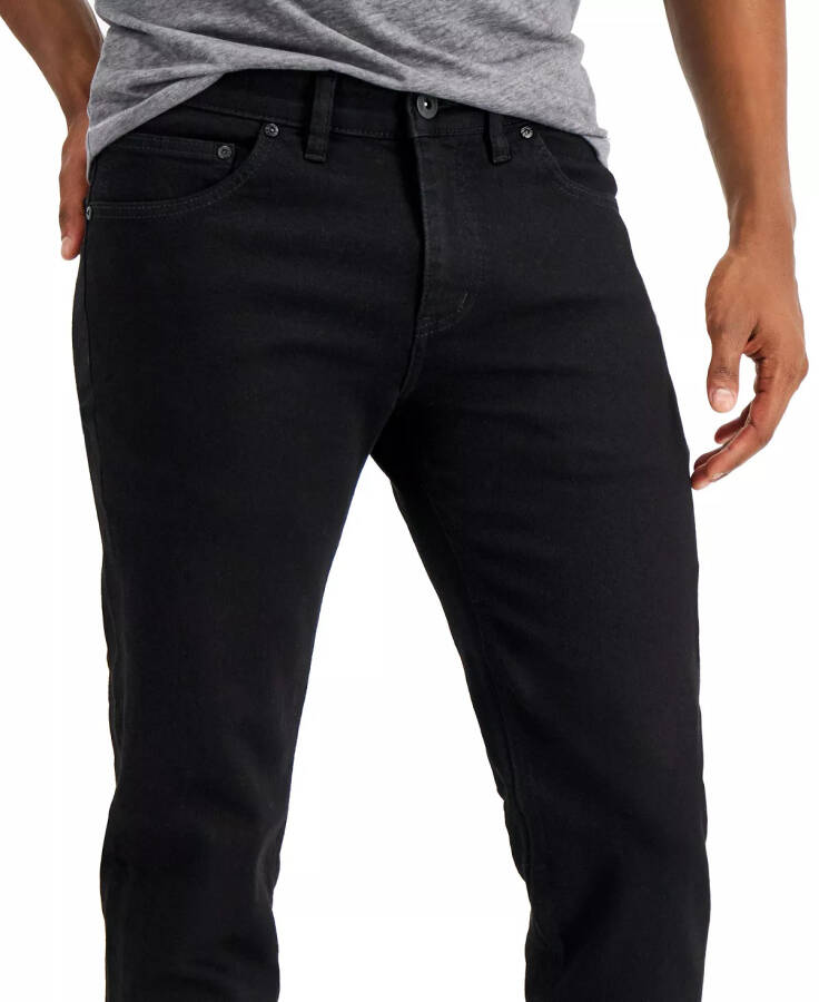 Men's Baldwin Tapered Jeans, Created for Macy's Black Wash - 4