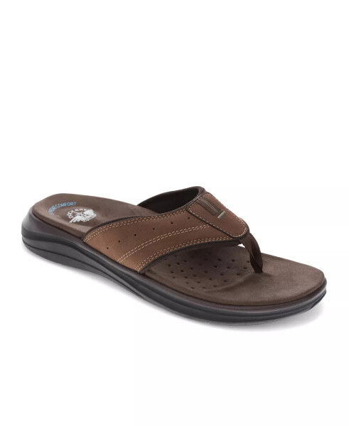 Men's Banks Sandals Dark Tan - 1