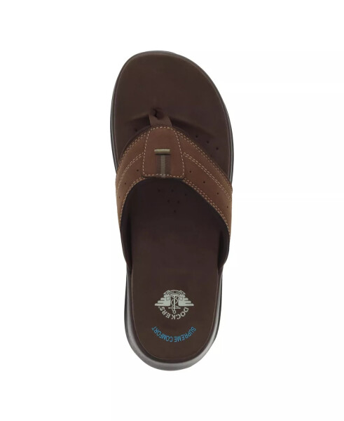 Men's Banks Sandals Dark Tan - 4