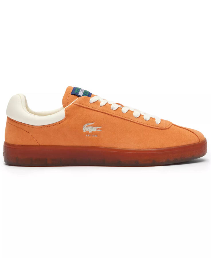 Men's Baseshot Lace-Up Court Sneakers Orange/Gum - 2