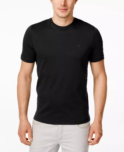 Men's Basic Crew Neck T-Shirt Black - 1