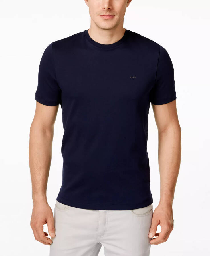 Men's Basic Crew Neck T-Shirt Midnight - 1