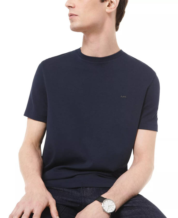 Men's Basic Crew Neck T-Shirt Midnight - 3