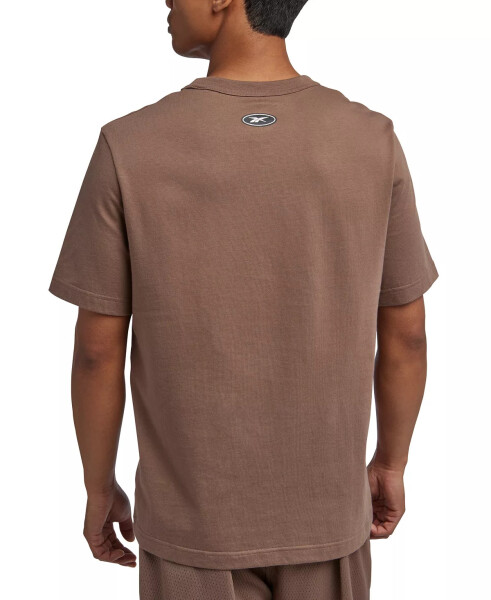 Men's Basketball Graphic T-Shirt Brown - 2