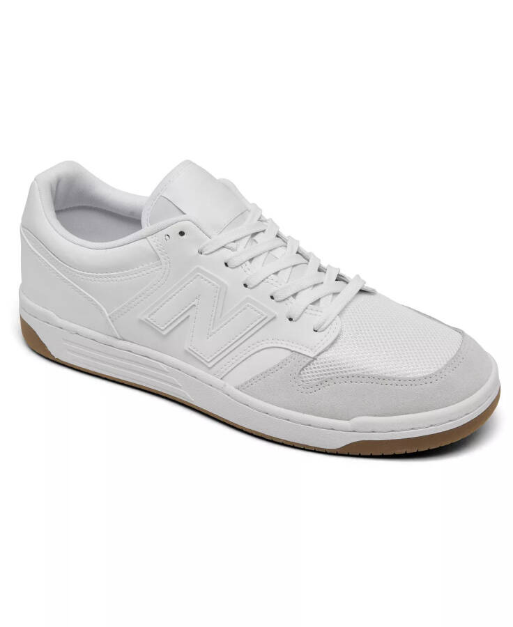 Men’s BB480 Casual Sneakers from Finish Line White - 1