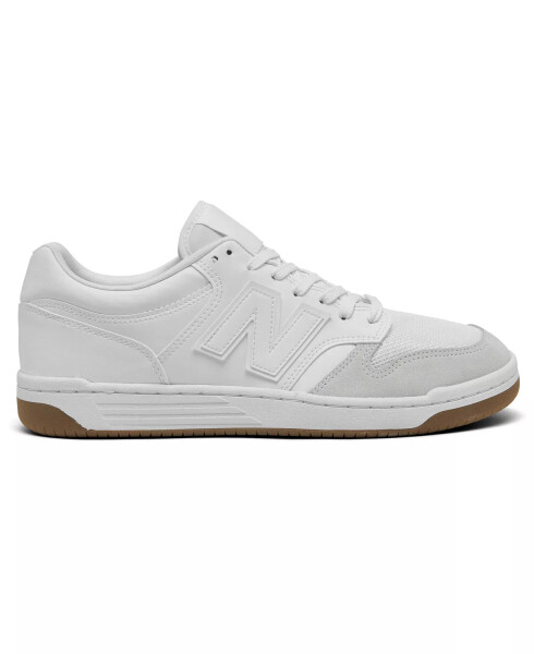 Men’s BB480 Casual Sneakers from Finish Line White - 2