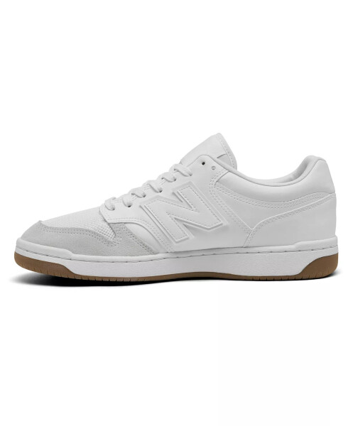 Men’s BB480 Casual Sneakers from Finish Line White - 3