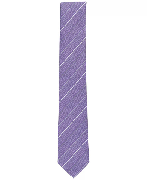 Men's Belwood Slim Stripe Tie, Created for Modazone Lilac - 2