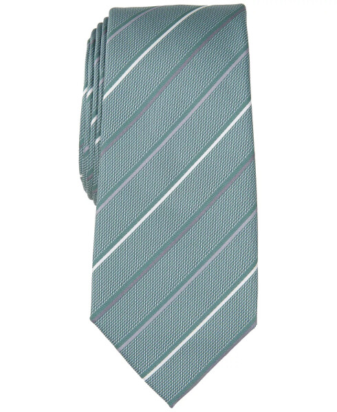 Men's Belwood Slim Stripe Tie, Created for Modazone Mint - 1