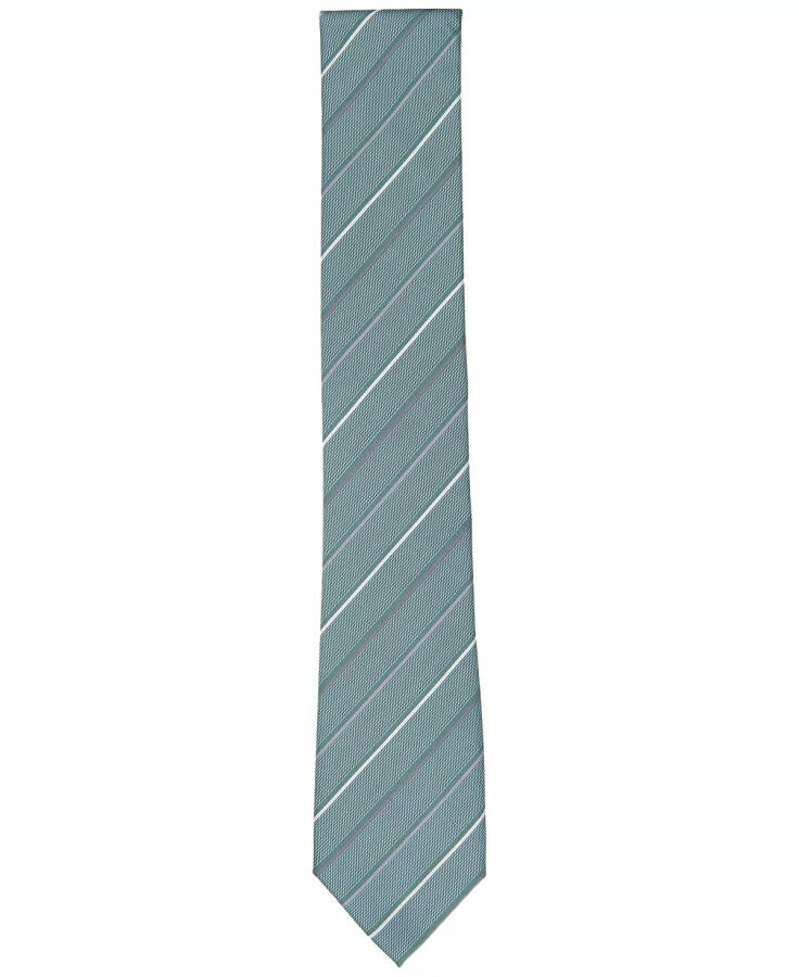 Men's Belwood Slim Stripe Tie, Created for Modazone Mint - 2