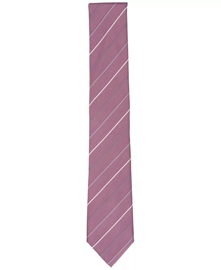 Men's Belwood Slim Stripe Tie, Created for Modazone Pink - 2