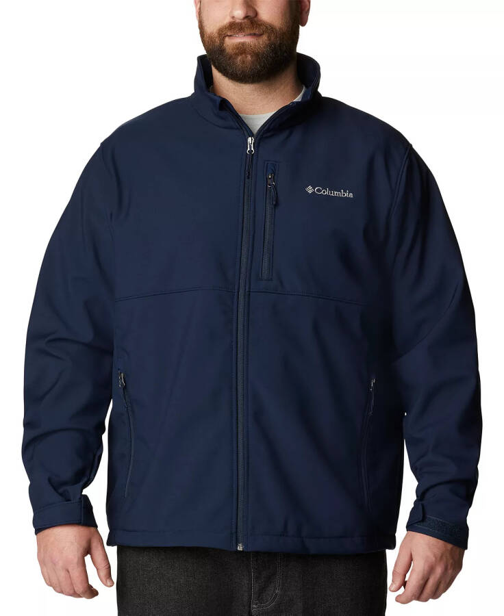 Men's Big & Tall Ascender Softshell Jacket Collegiate Navy - 1