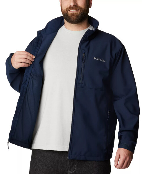 Men's Big & Tall Ascender Softshell Jacket Collegiate Navy - 4