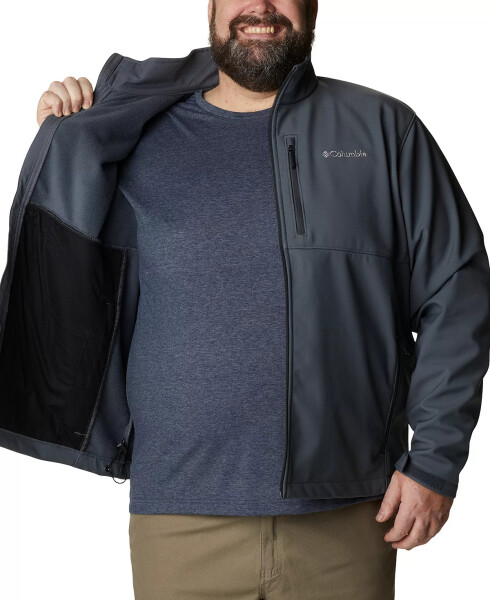 Men's Big & Tall Ascender Softshell Jacket Graphite - 5