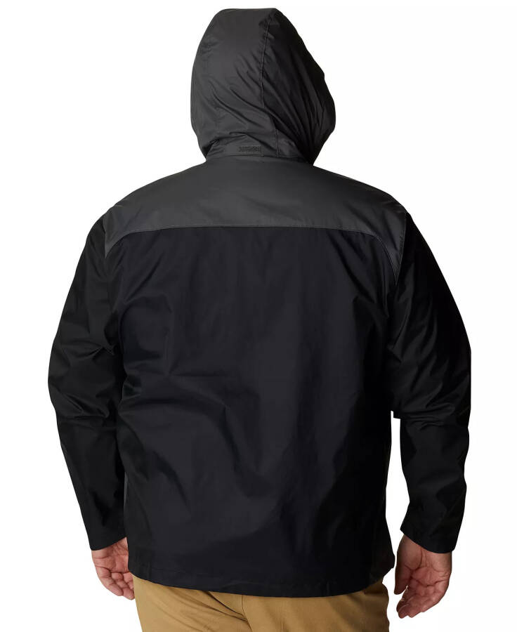 Men's Big & Tall Glennaker Lake™ Rain Jacket Black, Grill - 2