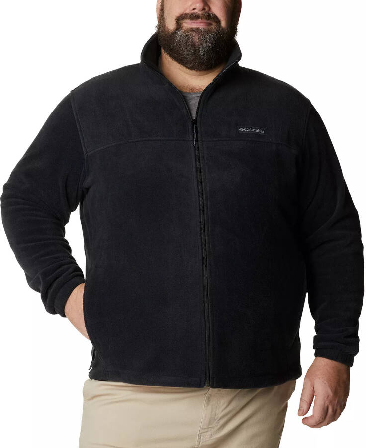 Men's Big & Tall Steens Mountain Fleece Jacket Black - 1