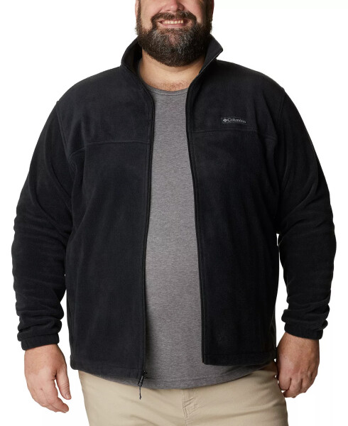 Men's Big & Tall Steens Mountain Fleece Jacket Black - 4