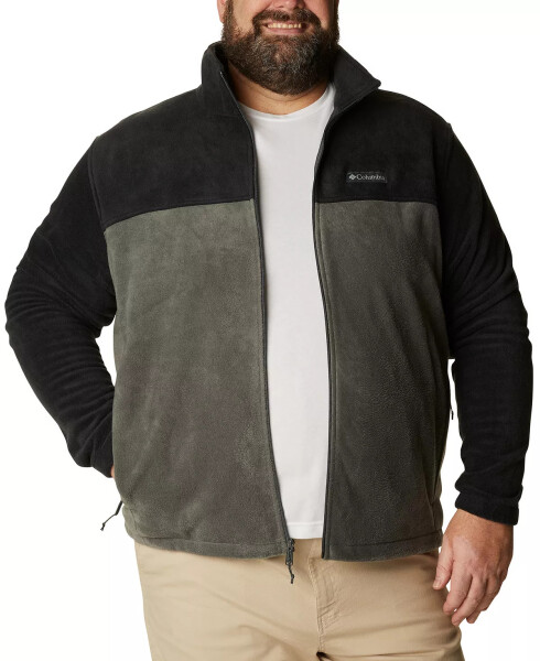 Men's Big & Tall Steens Mountain Fleece Jacket Black, Grill - 6