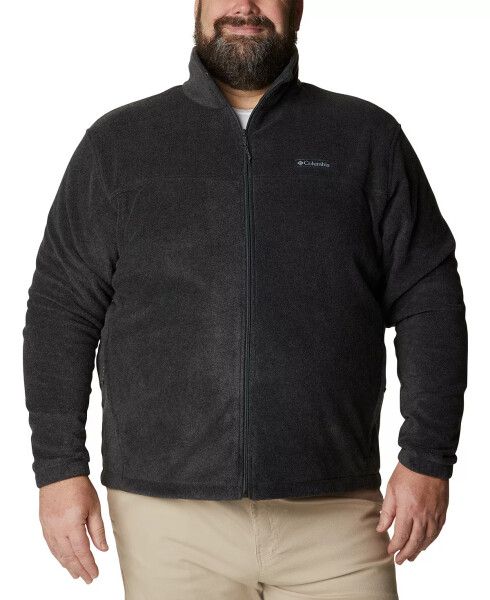 Men's Big & Tall Steens Mountain Fleece Jacket Charcoal Heather - 1