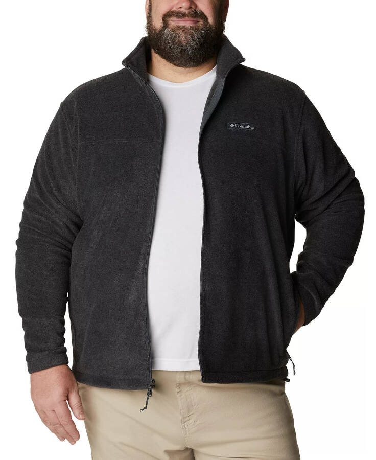 Men's Big & Tall Steens Mountain Fleece Jacket Charcoal Heather - 2