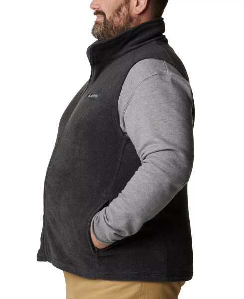 Men's Big & Tall Steens Mountain Vest Charcoal Heather - 3