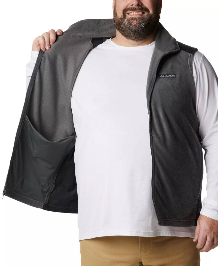 Men's Big & Tall Steens Mountain Vest Grill, Black - 6