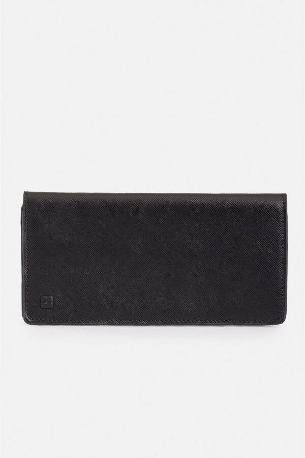 Men's Black 100% Leather Wallet B009561 - 6