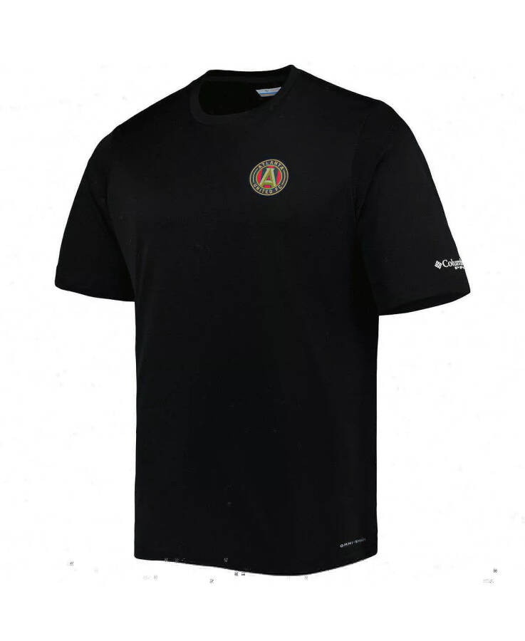 Men's Black Atlanta United FC Terminal Tackle Omni-Shade T-shirt Black - 3