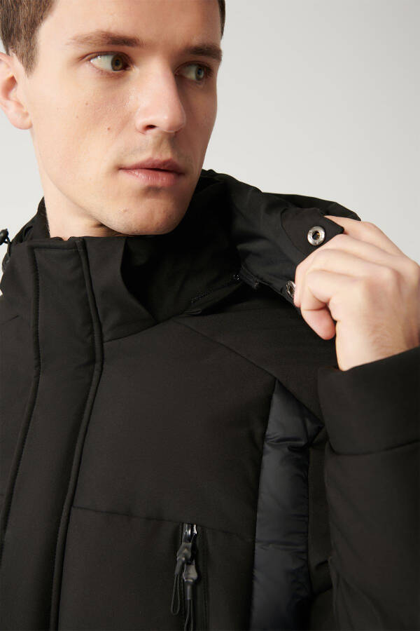 Men's Black Jacket - 2