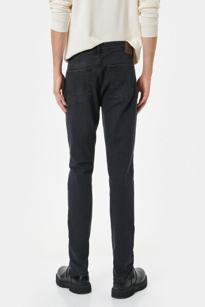 Men's black jeans - 4