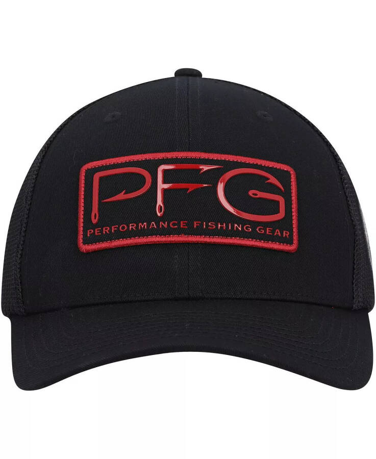 Men's Black South Carolina Gamecocks PFG Hooks Flex Hat Black - 3