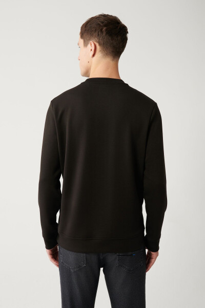 Men's Black Sweatshirt - 4