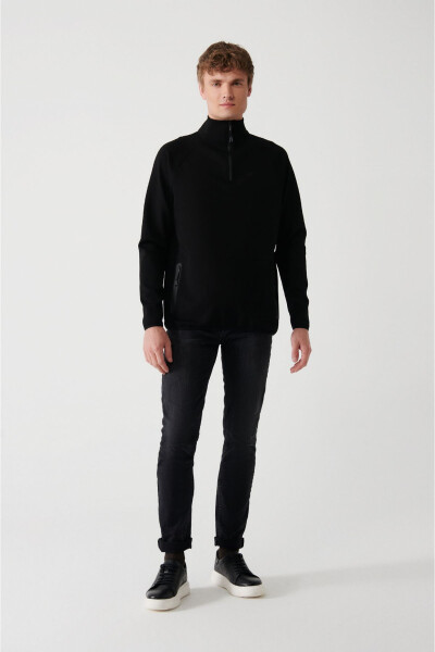 Men's Black Sweatshirt - 6