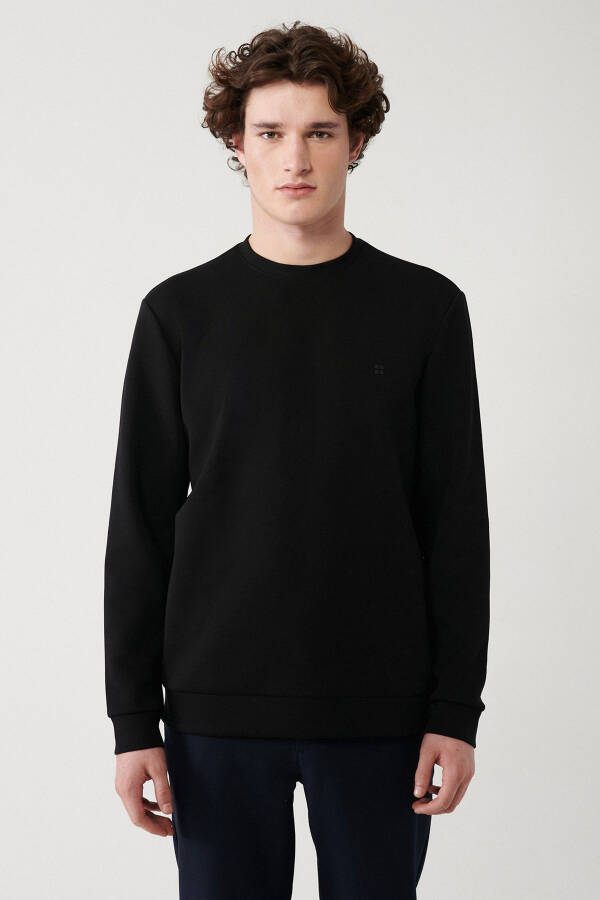 Men's Black Sweatshirt - 3