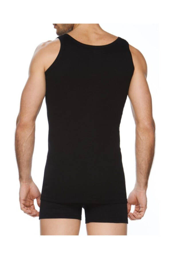 Men's Black Undershirt 3 Pack - 6