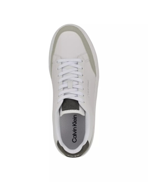 Men's Blaven Round Toe Lace-Up Sneakers Light Gray - 4