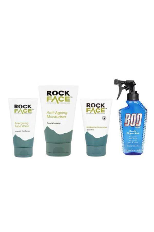 Men's Body Care Set - Bodman Really Ripped Abs Body Spray 236ml - 1