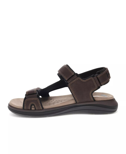 Men's Bradburn Sandals Dark Brown, Black - 6