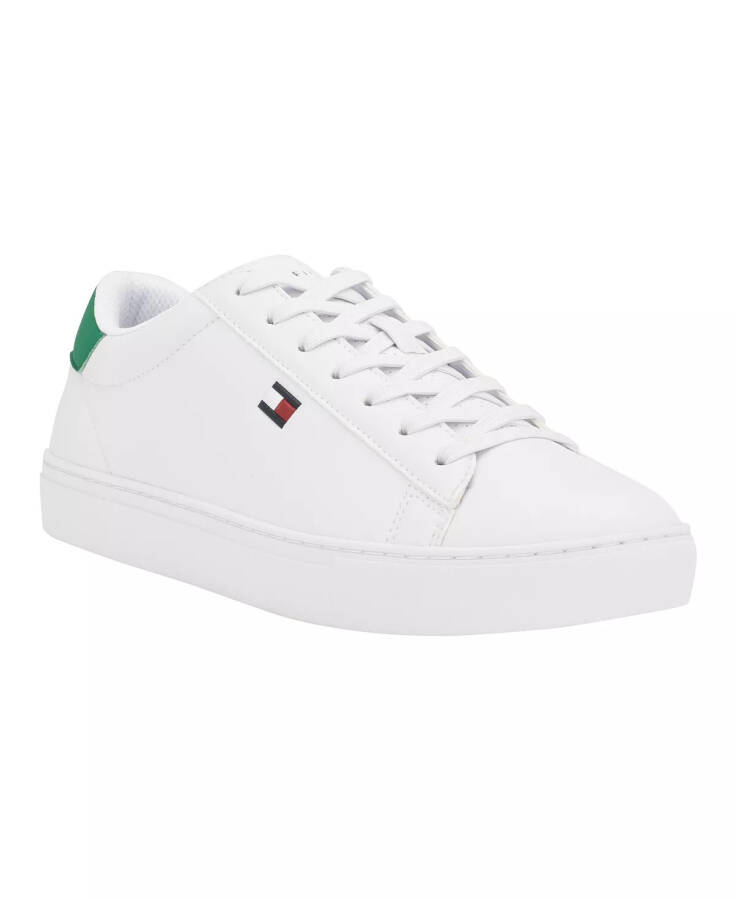 Men's Brecon Cup Sole Sneakers White, Green - 1