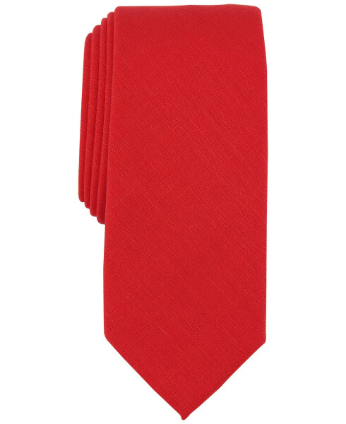 Men's Britton Solid Tie, Created for modazone Red - 1