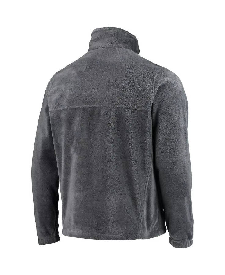 Men's Brooklyn Nets Heathered Charcoal Flanker Full-Zip Jacket Heathered Charcoal - 4