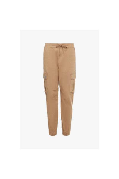 Men's Brown Jogger Pants - 1