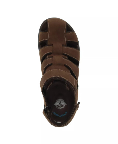 Men's Byrd Sandals Dark Tan - 4